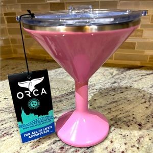 Orca Chasertini PINK! 8 oz. Cocktail cup new!